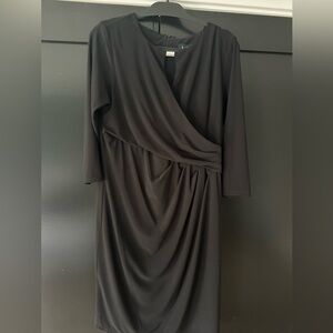 3/4 Sleeve Black Dress MSK brand